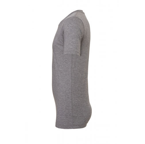 Camiseta cuello redondo hombre Heather