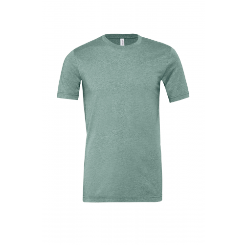 Camiseta cuello redondo hombre Heather