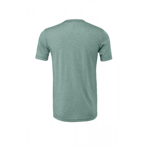 Camiseta cuello redondo hombre Heather