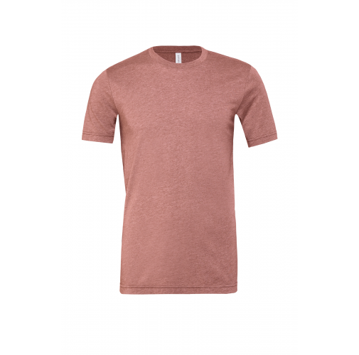Camiseta cuello redondo hombre Heather