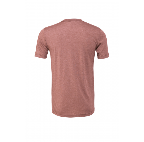 Camiseta cuello redondo hombre Heather
