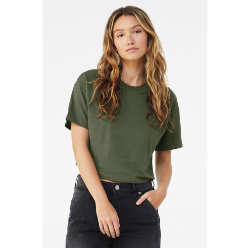 Camiseta crop mujer