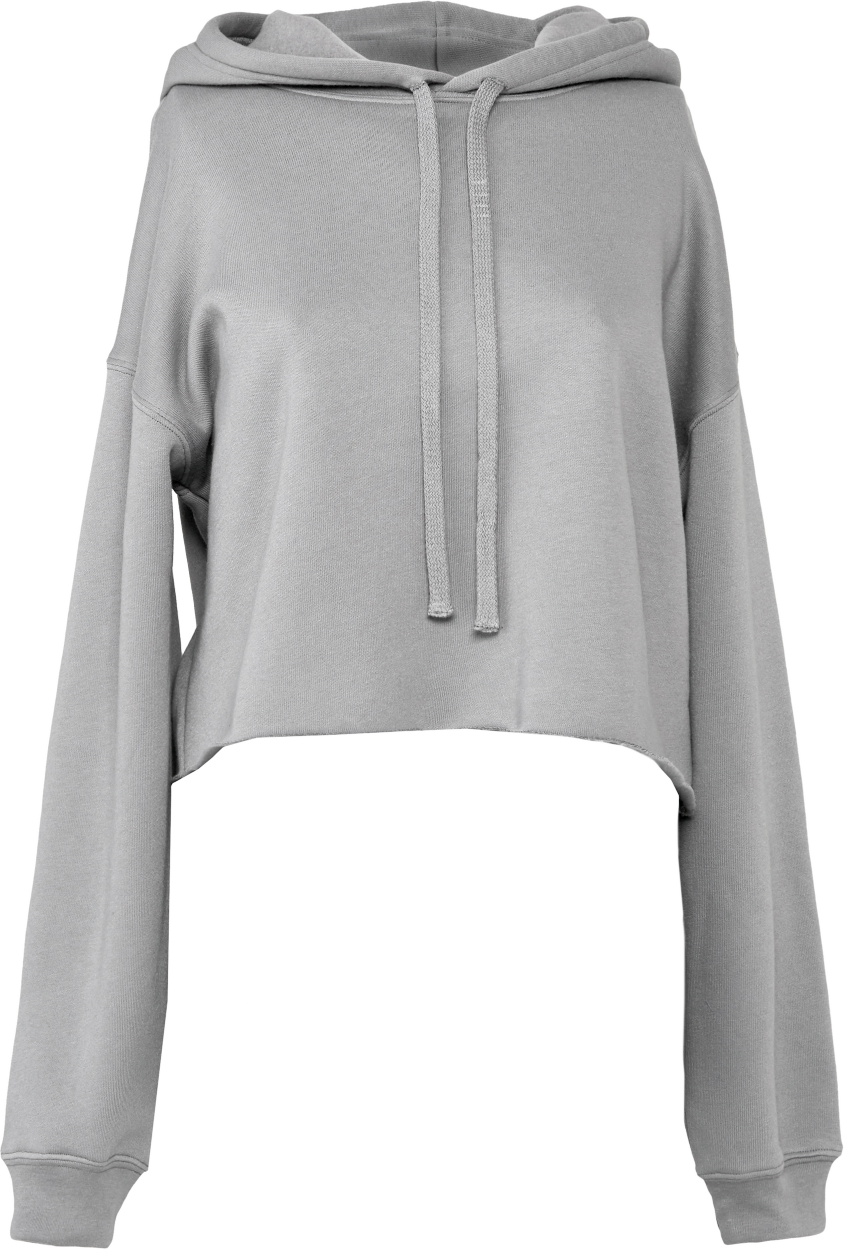 Sudadera crop capucha