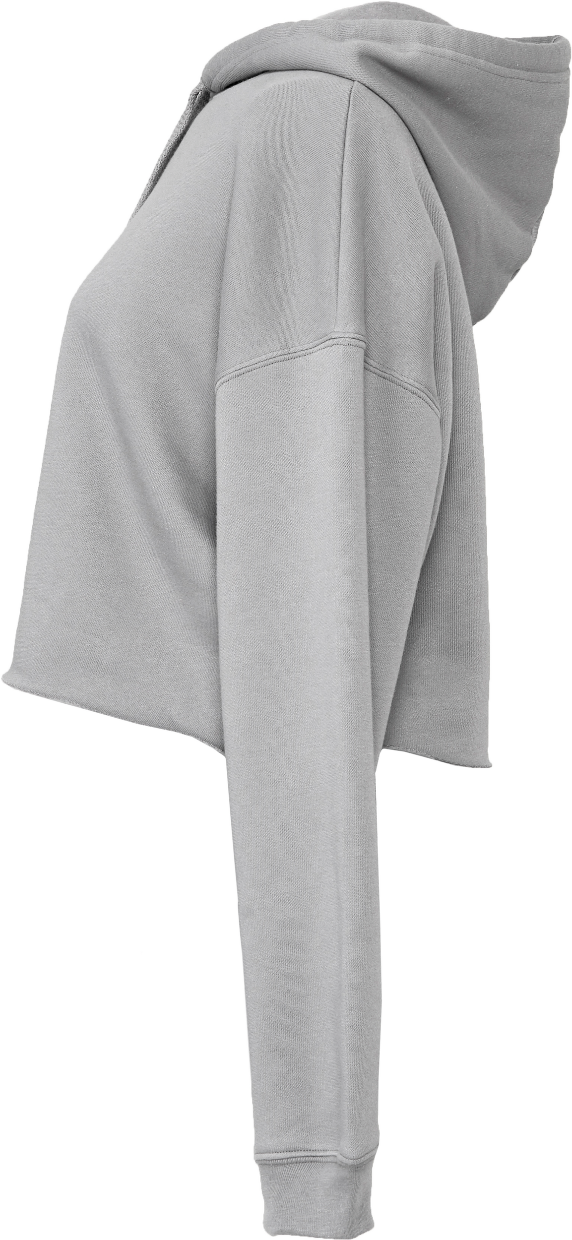 Sudadera crop capucha