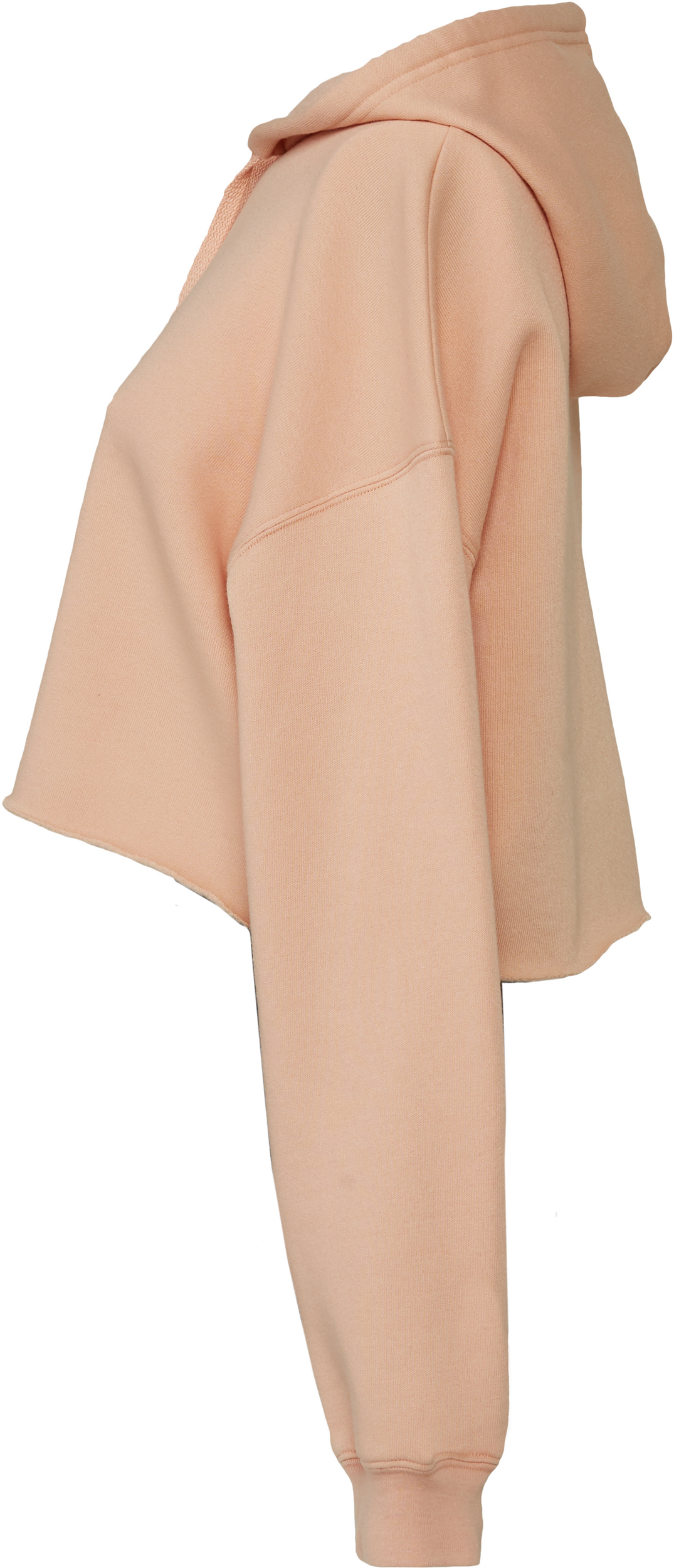 Sudadera crop capucha