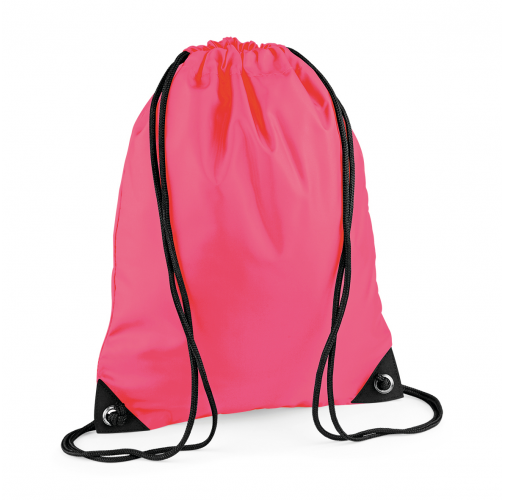 fluorescent pink Mochila cordones Premium