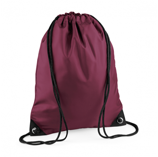 burgundy Mochila cordones Premium