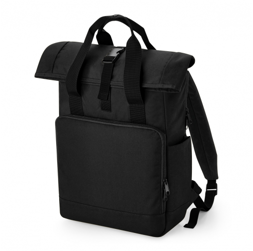 black Mochila reciclada para ordenador <br/>