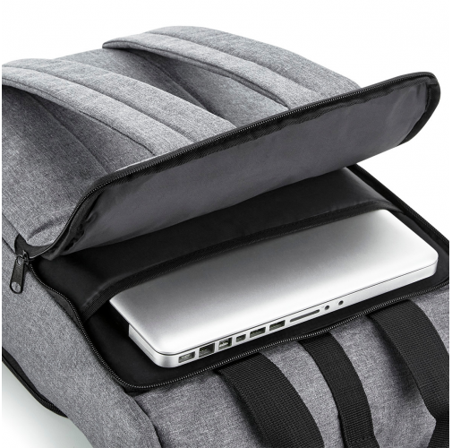 grey marl Mochila reciclada para ordenador <br/>