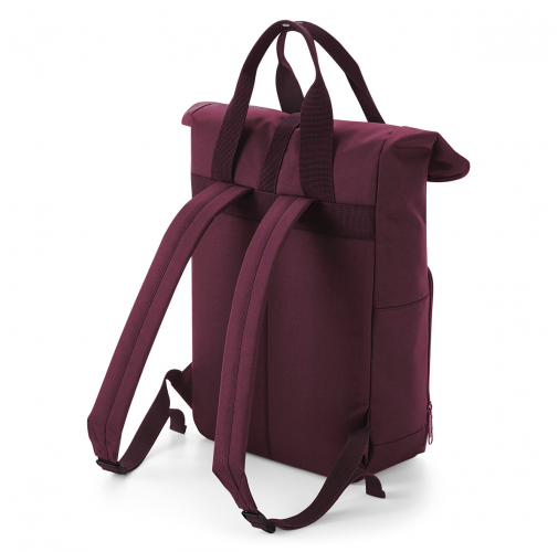 burgundy Mochila de doble asa