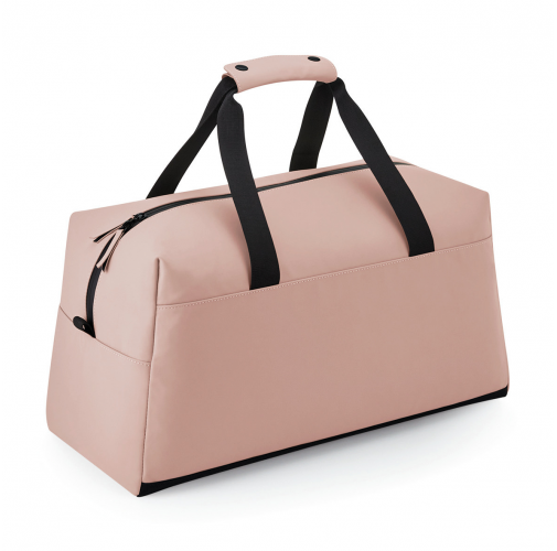 nude pink Bolsa de viaje de poliuretano mate<br/>
