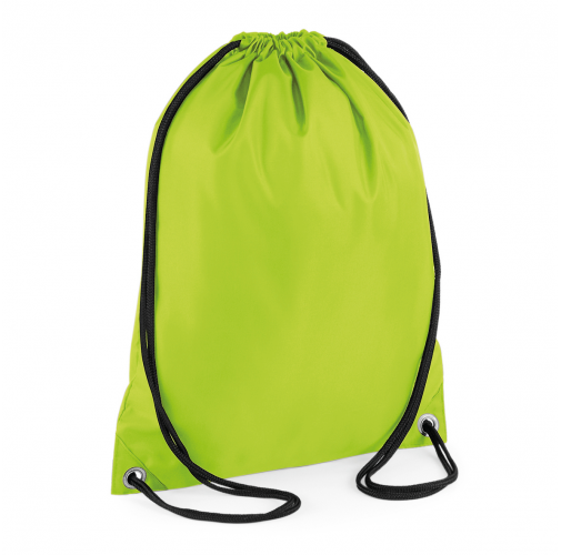 lime green Mochila con cordones Budget