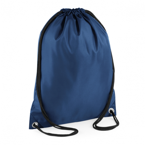 navy Mochila con cordones Budget