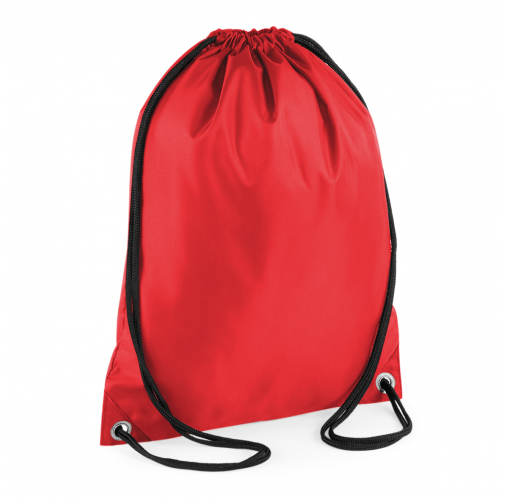 red Mochila con cordones Budget