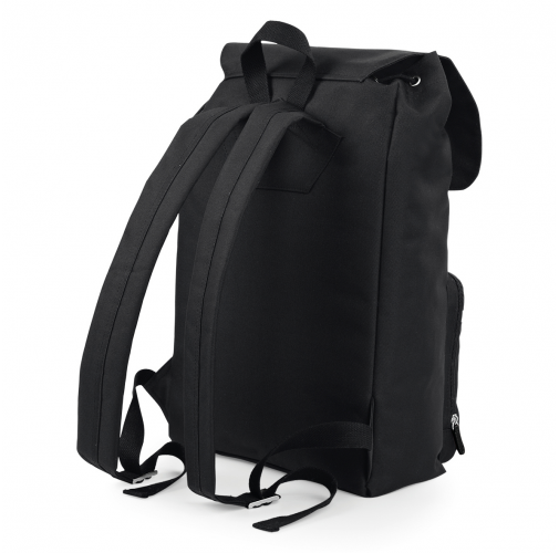 black / black Mochila portátil Vintage