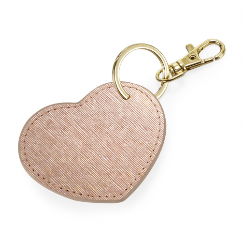 rose gold Llavero corazón<br/>