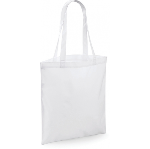 white Bolsa de compras para sublimación