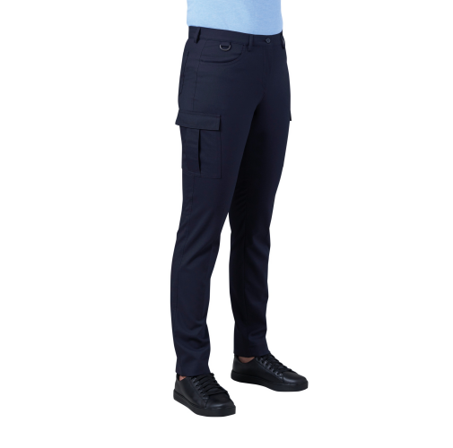 navy Pantalón Cargo Nantes mujer