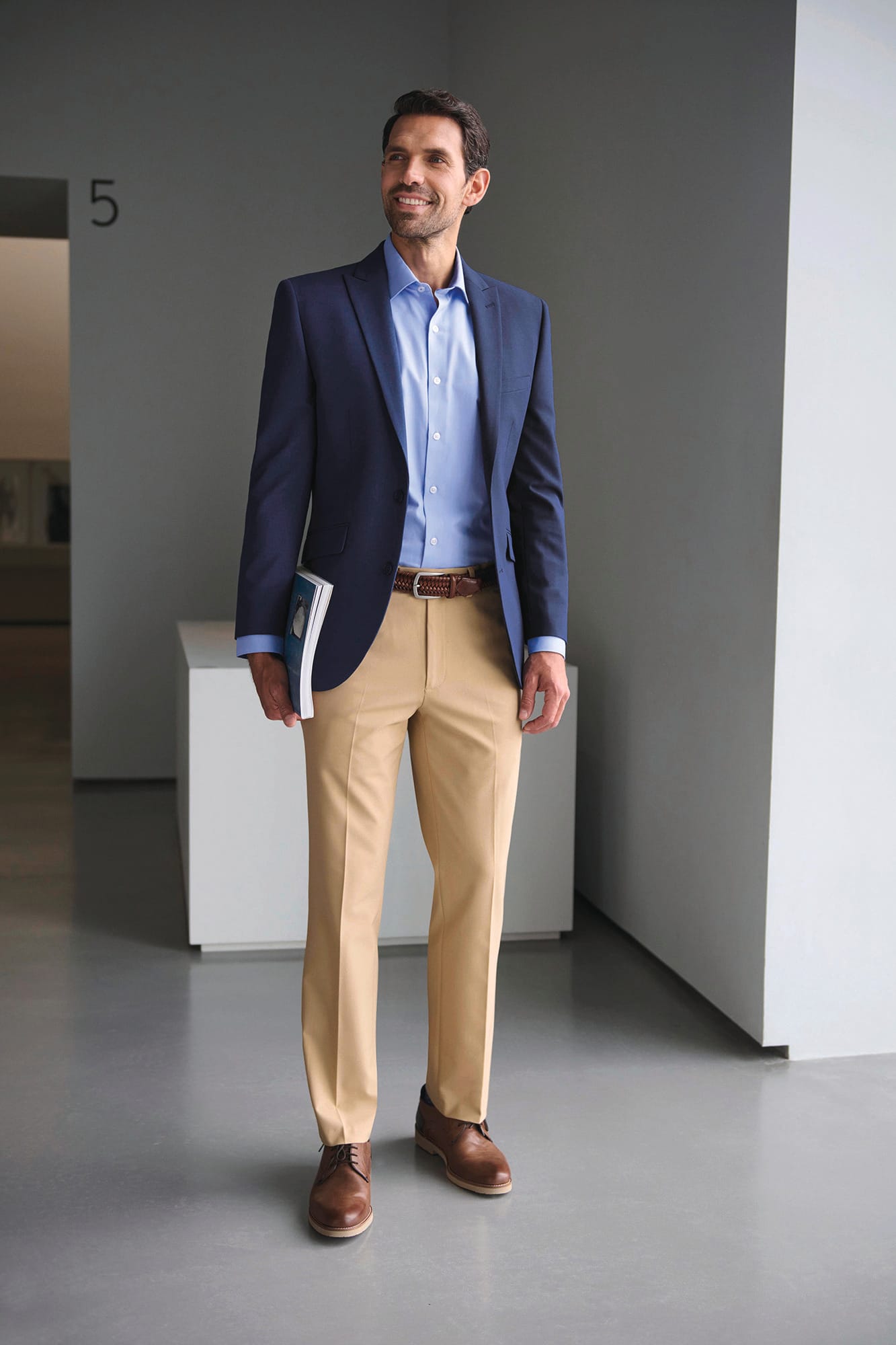 Pantalón hombre Oliver entallado<br/>