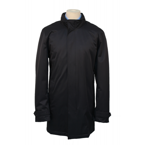 black Abrigo Impermeable Chicago hombre
