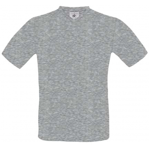 sport grey Camiseta Exact150 cuello de pico