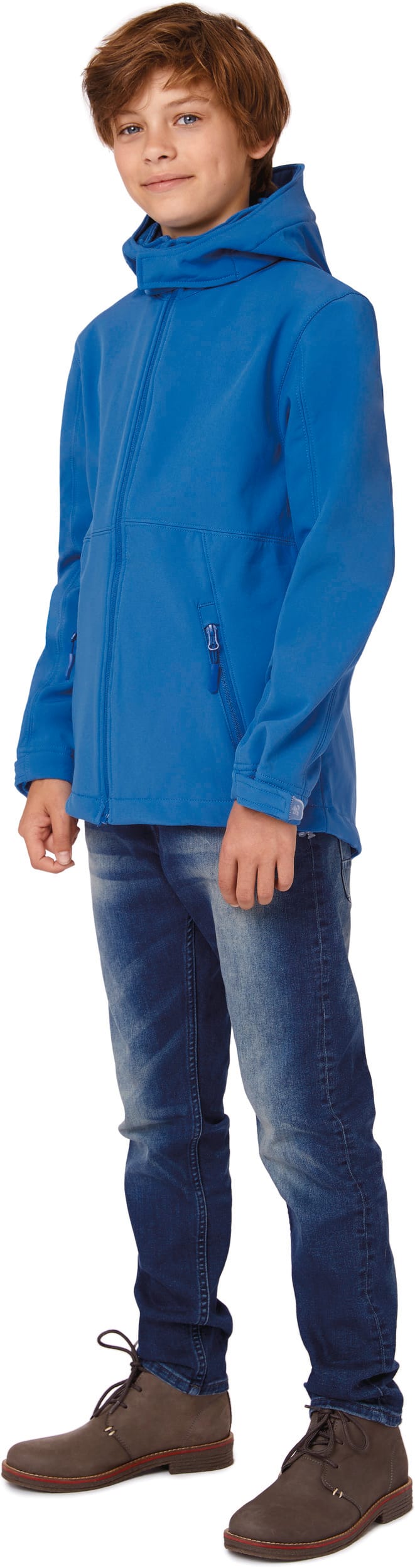 Chaqueta Softshell con capucha niños