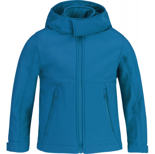 azure Chaqueta Softshell con capucha niños