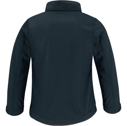 navy Chaqueta Softshell con capucha niños