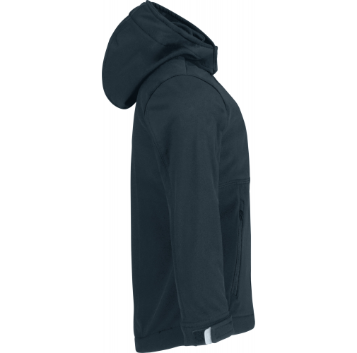 navy Chaqueta Softshell con capucha niños