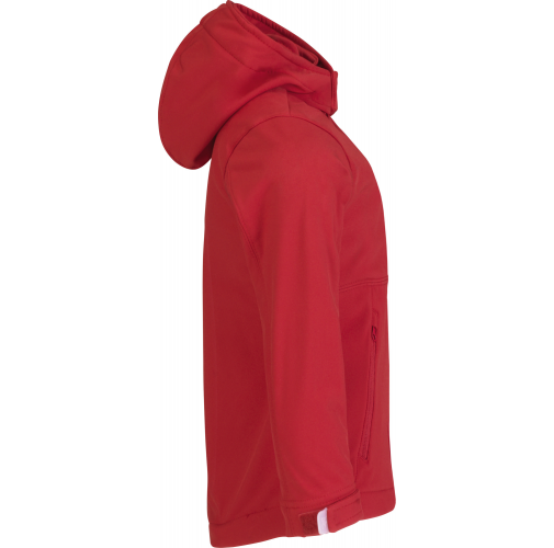 red Chaqueta Softshell con capucha niños