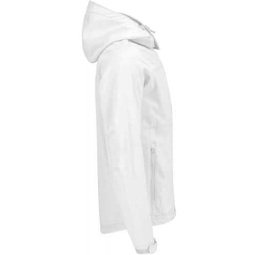 white Chaqueta Softshell con capucha hombre