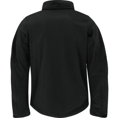 black Chaqueta Softshell con capucha hombre