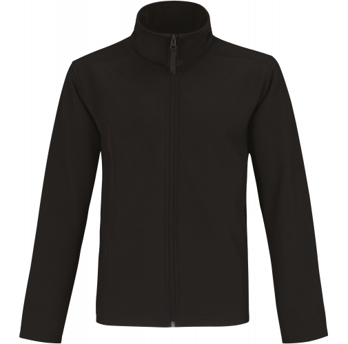 black / black ID.701 Chaqueta Softshell hombre