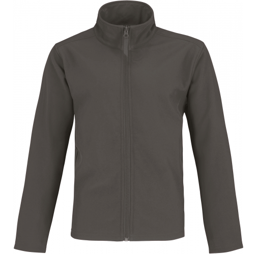 dark grey / neon orange ID.701 Chaqueta Softshell hombre