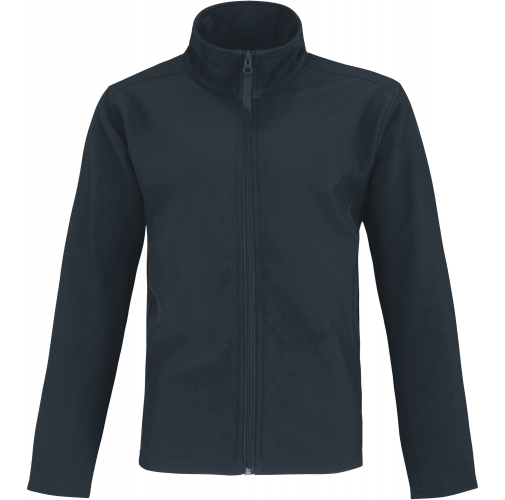 navy / neon green ID.701 Chaqueta Softshell hombre