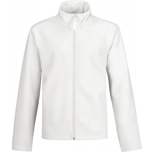 white / white ID.701 Chaqueta Softshell hombre