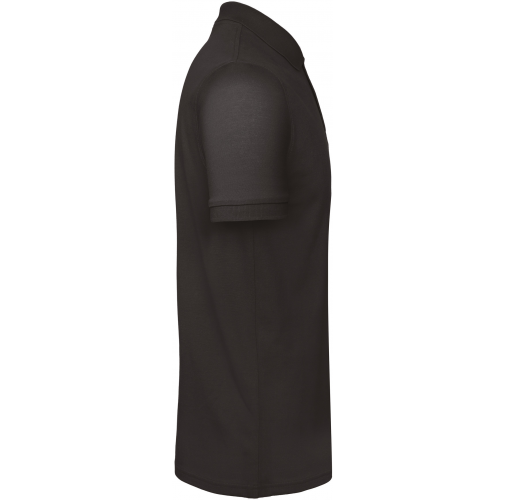 black Polo Orgánico Inspire hombre
