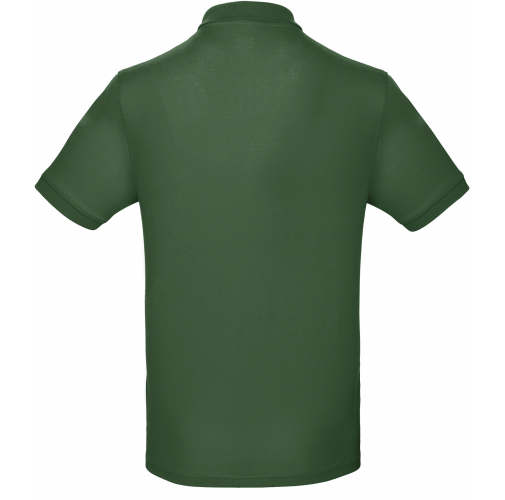 bottle green Polo Orgánico Inspire hombre