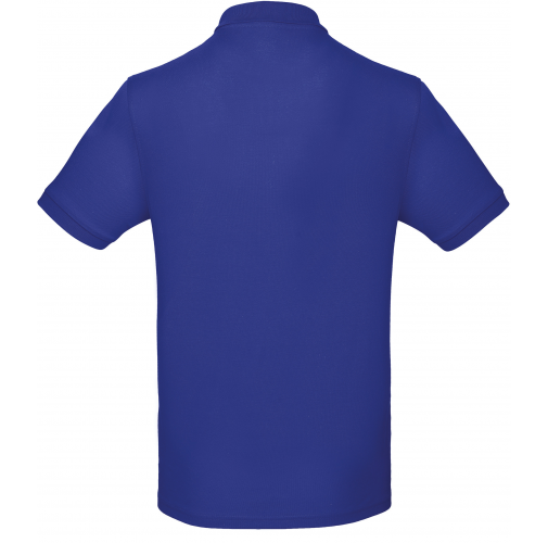 cobalt blue Polo Orgánico Inspire hombre