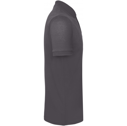dark grey Polo Orgánico Inspire hombre