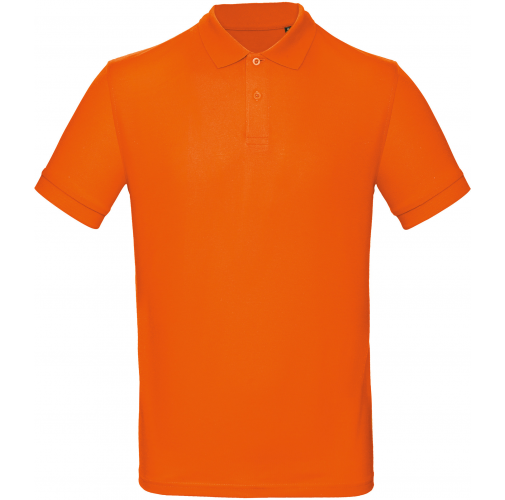 orange Polo Orgánico Inspire hombre