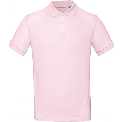 orchid pink Polo Orgánico Inspire hombre