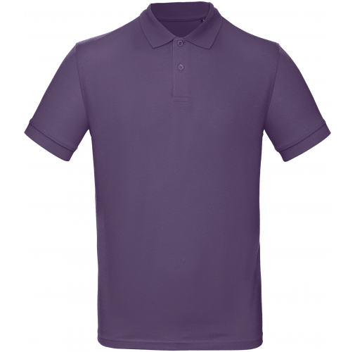 radiant purple Polo Orgánico Inspire hombre