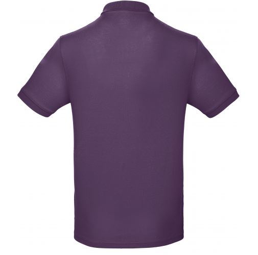 radiant purple Polo Orgánico Inspire hombre