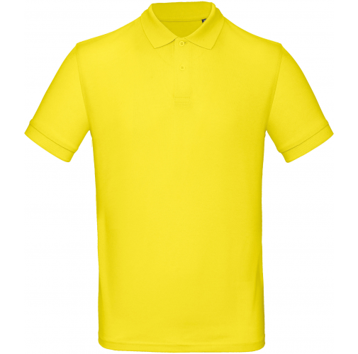 solar yellow Polo Orgánico Inspire hombre