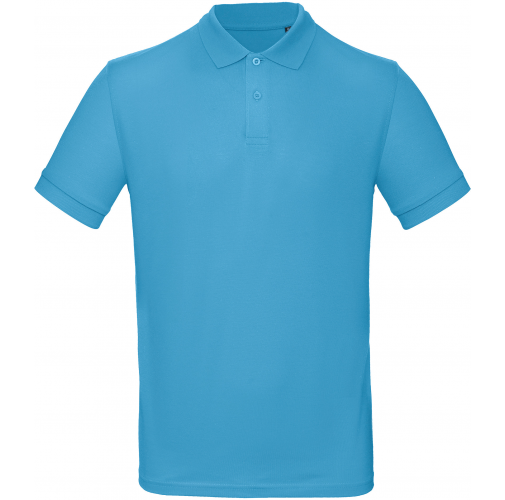 very turquoise Polo Orgánico Inspire hombre