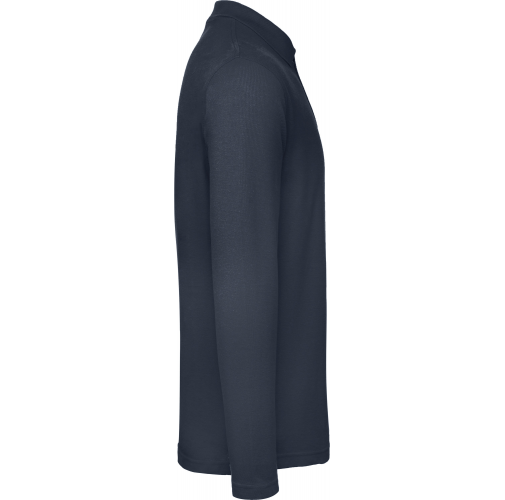 navy ID.001 Polo manga larga hombre