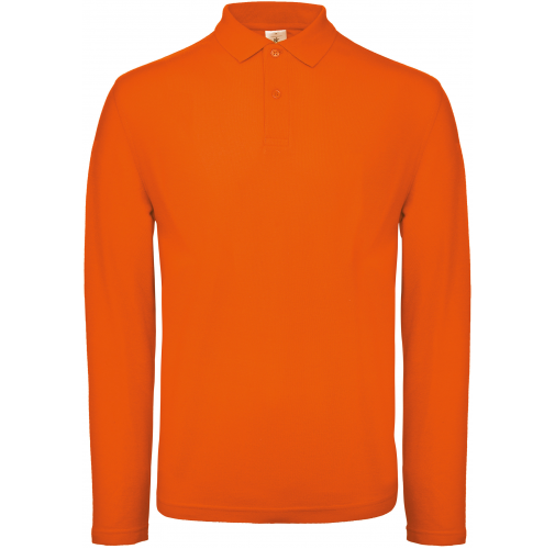orange ID.001 Polo manga larga hombre
