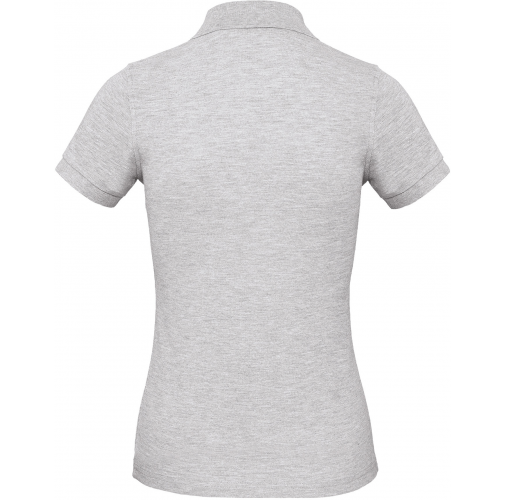 heather grey Polo Orgánico Inspire mujer