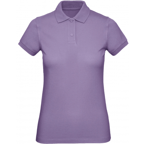 millennial lilac Polo Orgánico Inspire mujer